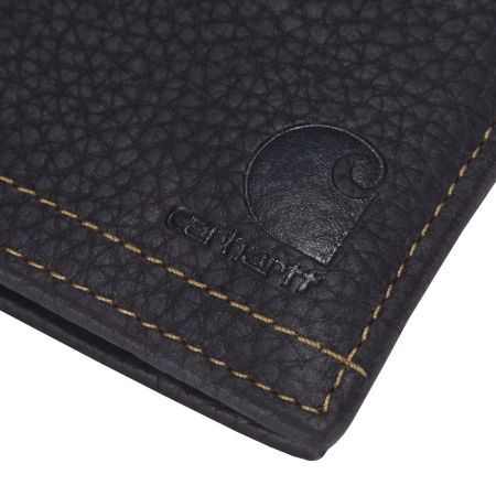 Bomgaars : Carhartt Pebble Leather Passcase Wallet : Wallets