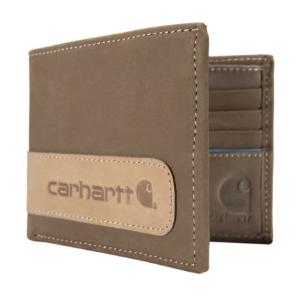 Carhartt Two-Tone Billfold with Wing Wallet, B000021520299, Two-Tone Brown