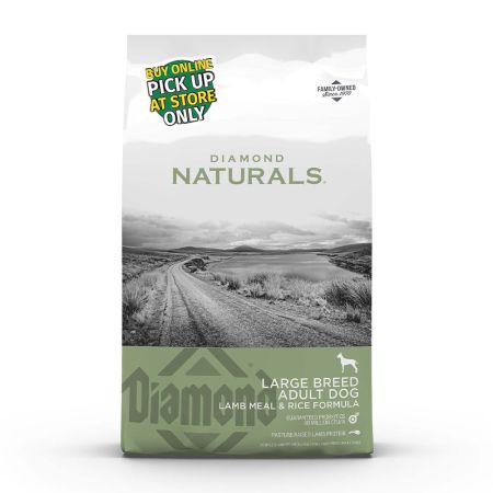 Bomgaars Diamond Naturals Large Breed Adult Lamb Meal Rice Dry Dog Food Dry Food