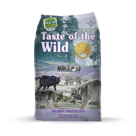 Bomgaars Taste Of The Wild Sierra Mountain Grain Free Roasted Lamb Recipe Dog Food Dry Food