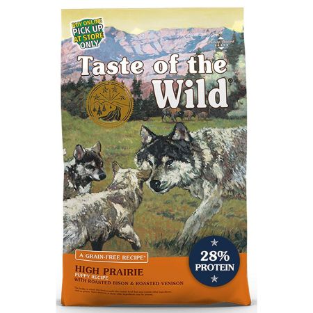 Bomgaars Taste Of The Wild High Prairie Puppy Recipe with Roasted Bison Roasted Venison Dry Food