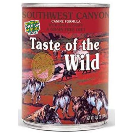 Bomgaars Taste Of The Wild SOUTHWEST CANYON Grain Free with Real Beef in Gravy Wet Food