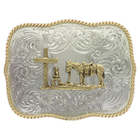 Cowboy belt buckles top