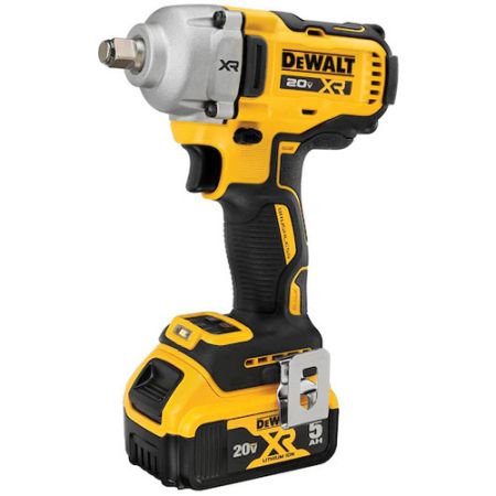 Bomgaars DEWALT XR 1 2 IN Mid Range Impact Wrench Kit with Hog Ring Anvil 20V MAX Impact Wrenches