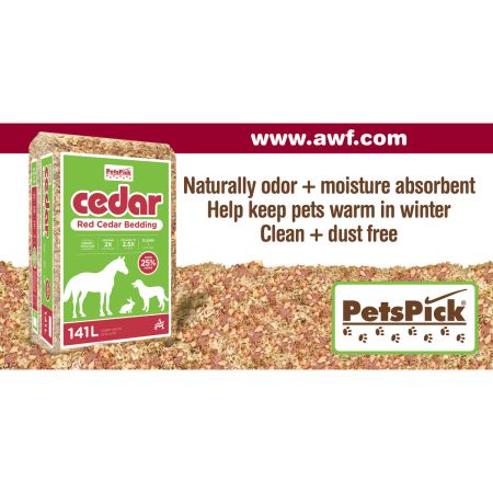 Bomgaars Pets Pick Red Cedar Wood Shavings Bedding
