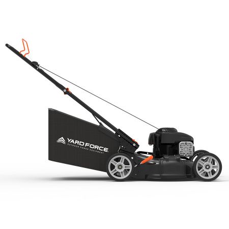 Yard Force Gas Walk Behind Lawn Mower with 3 n 1 Cutting System 22 IN E500 140cc YF22 3N1