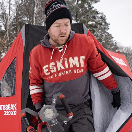 Bomgaars Eskimo Varsity Hockey Hoodie Hoodies