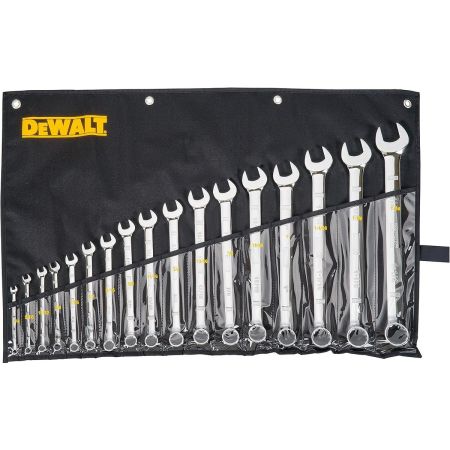 DEWALT SAE Combination Wrench Set 17 Piece DWMT19234
