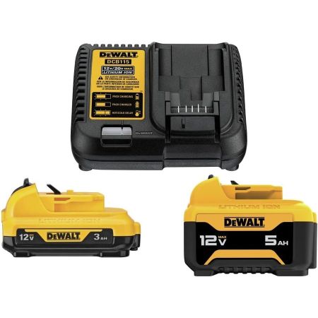 Dewalt 12v max battery top