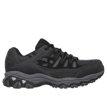 Bomgaars Skechers Work Relaxed Fit Cankton Steel Toe Shoe Work Footwear