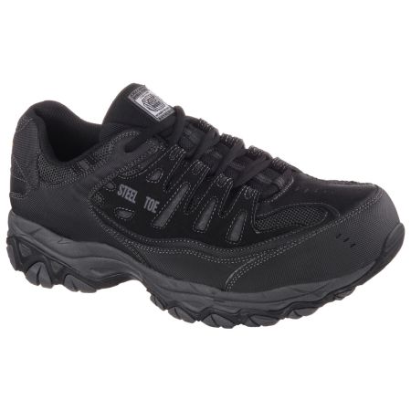 Skechers work shoes steel toe online