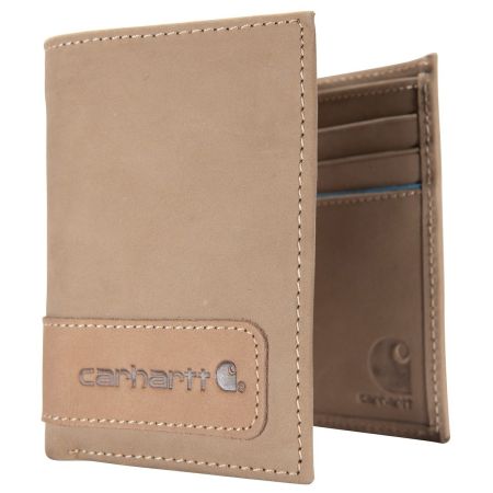 Carhartt Two-Tone Trifold Wallet, B000021620299, Two-Tone Brown Carhartt Two-Tone Trifold Wallet, B000021620299, Two-Tone Brown