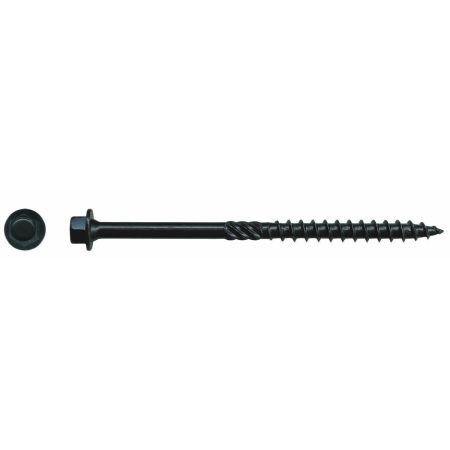 Precision Hex Head Lag Screws - 1/2-in Dia X 6-in L - Partial Thread