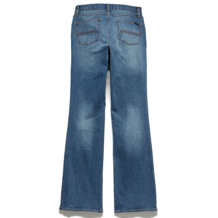 PALE JADE☆Midrise Bootcut Denim Jean Bomgaars : Threadgrit Bonnie Mid-Rise Bootcut Jean : Jeans