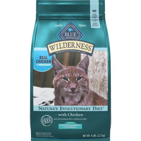 Cat food blue bag best sale