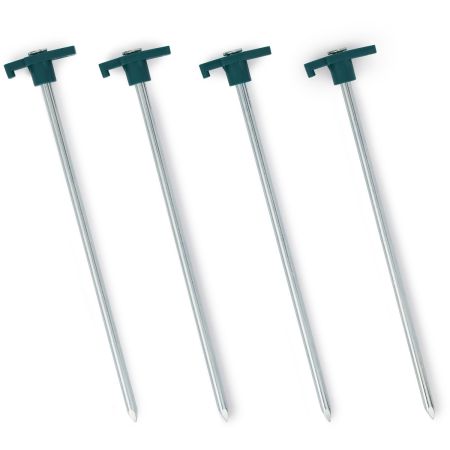 Bomgaars Coleman Steel Tent Stakes 10 IN 4 Pack Stakes