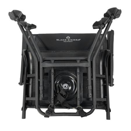 Black sierra deluxe swivel blind chair online