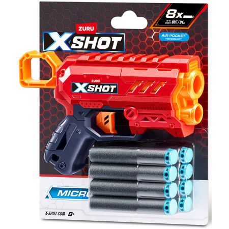Bomgaars : ZURU X-SHOT Excel Micro 2.0 Blaster : Nerf Guns