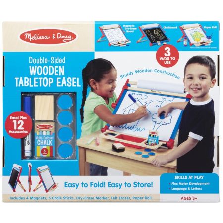 Melissa and doug double sided tabletop easel store