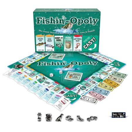 Horse-Opoly Board Game - Equestrian Property Trading Game For 2-6 Players