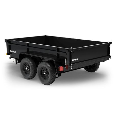 Bruiser Dump 6X4WD ダンプカー Bomgaars : Carry-On 10K Low Profile Tandem Axle Dump Trailer