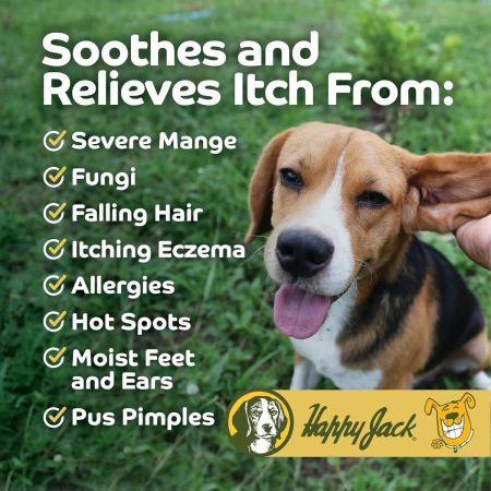Bomgaars Happy Jack® Mange Medicine Flea, Tick Pest Control