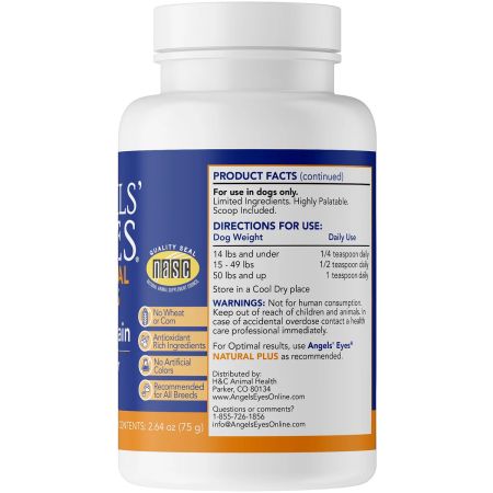 Bomgaars ANGELS' EYES® Plus Tear Stain Powder Chicken Formula