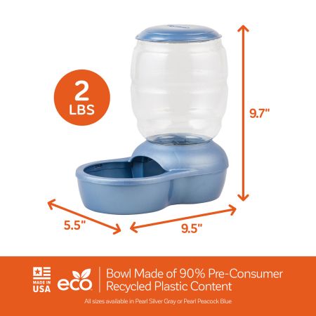 Bomgaars Petmate® Replendish Pet Feeder With Microban Gravity