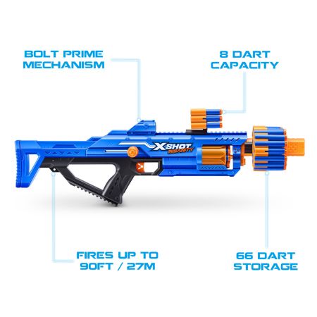 Bomgaars : ZURU X-SHOT Insanity Double Berzerko Blaster Combo Pack