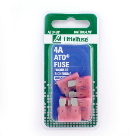 Bomgaars : Littelfuse Fuse Ato, 32v, 4a, 5-Pack : Fuses