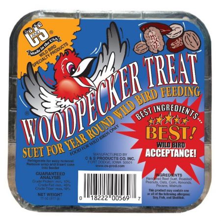 Bomgaars : C&S Woodpecker Treat Suet : Suet