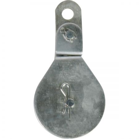 Swivel outlet pulley block