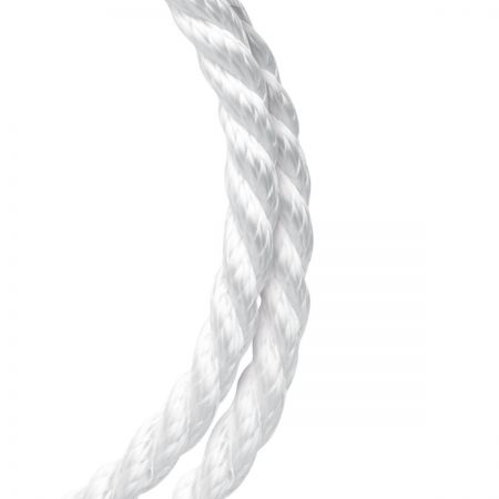 Bomgaars : Koch Industries Nylon Twist White Rope, 1/4 X 100 FT : Ropes
