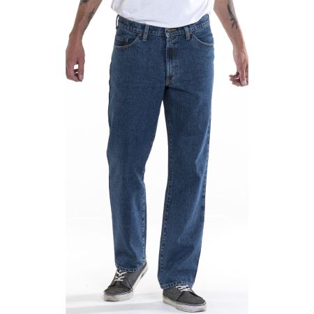 Bomgaars : Full Blue 5-Pocket Regular Fit 100% Cotton Jean : Jeans