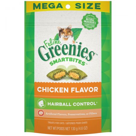 Greenies cat hot sale hairball treats