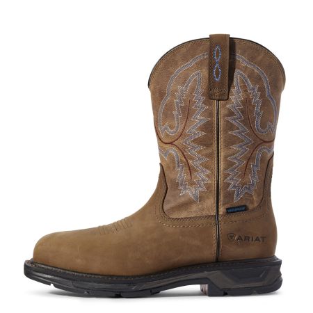 Bomgaars Ariat Workhog XT Wide Square Toe Waterproof Work Boot