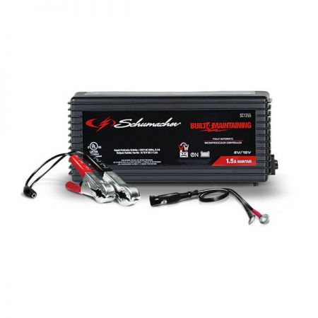 Bomgaars : Schumacher Fully Automatic Battery Maintainer : Battery Chargers
