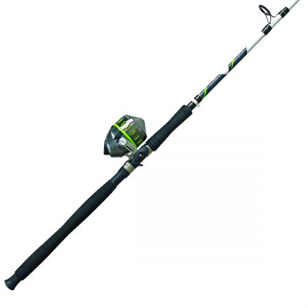 Zebco Big Cat Spincast Reel and Fishing Rod Combo, All-Metal Gears