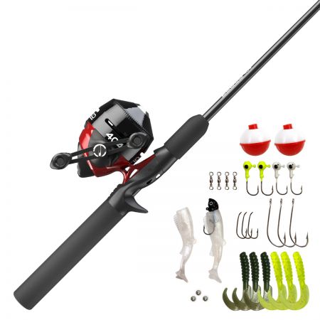 Bomgaars : Zebco 404 Spincast Reel and Fishing Rod Combo : Rod & Reels