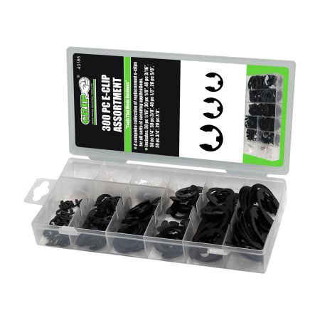 Bomgaars : Grip E-Clip Assortment, 300-Piece : E-Clips