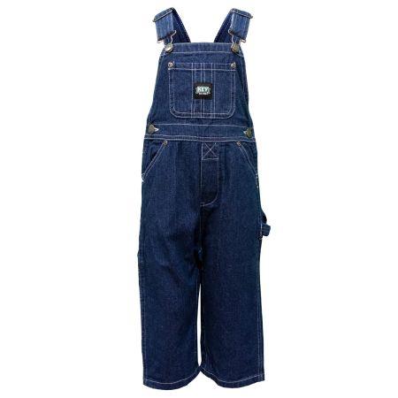 Kids denim top bib overalls