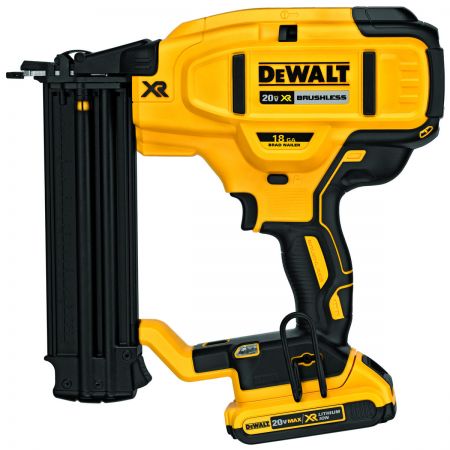 Bomgaars : DEWALT Brad Nailer Kit, 20V MAX XR, 18-Gauge : Brad Nailers