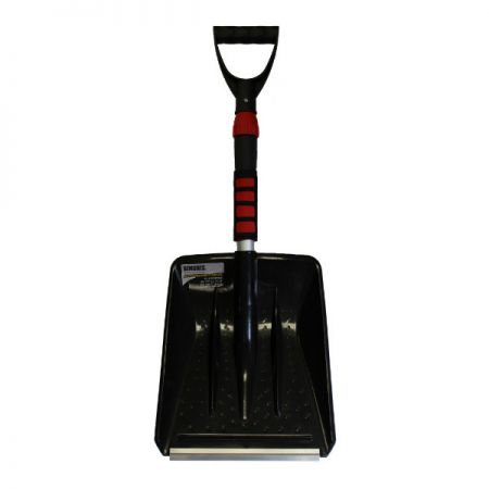 Emergency outlet snow shovel