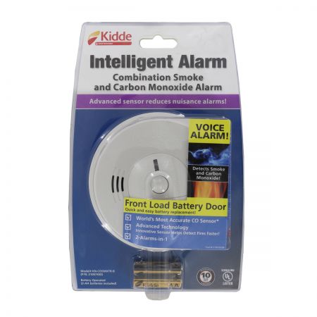 Kidde 900-0102A Battery Operated Combination Smoke/Carbon Monoxide Alarm with Voice Warning for sale online 