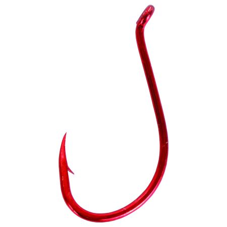 Bomgaars : Gamakatsu Octopus Hook, Size 4, Red : Hooks