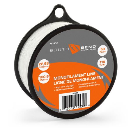 Bomgaars : South Bend Monofilament Line, 50 LB, 110 Yards
