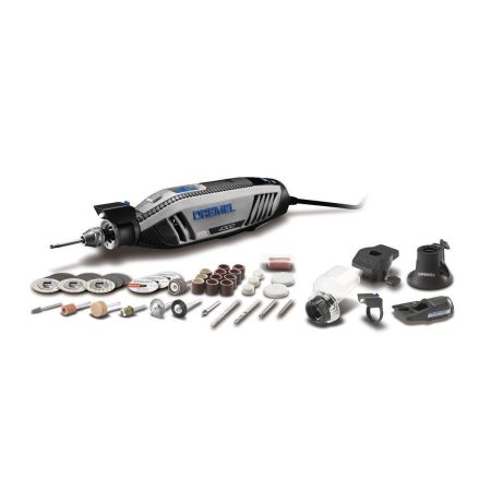 Bomgaars : Dremel 4300 Series RT Tool, 5 Attachments, 40 Accessories :  Rotary Tools