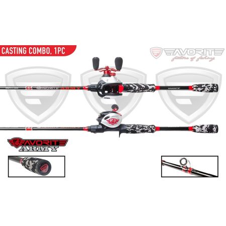 Bomgaars : Favorite Fishing Favorite Combo Army C7' 0'', 1-Piece