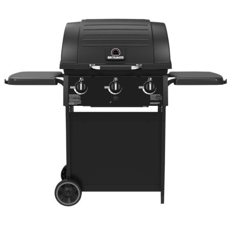 3 burner bbq gas