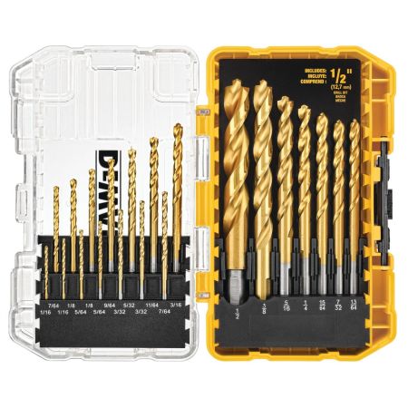 Dewalt 21 drill bit set deals